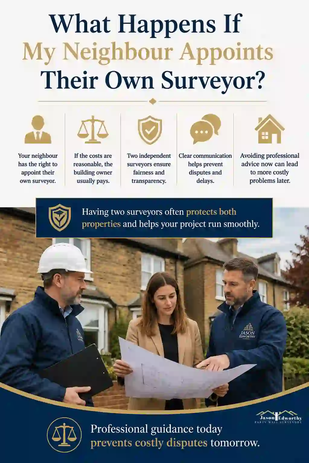 What Happens If My Neighbour Appoints Their Own Surveyor Waltham Forest?